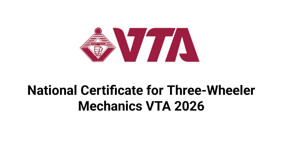 National Certificate for Three-Wheeler Mechanics VTA 2026