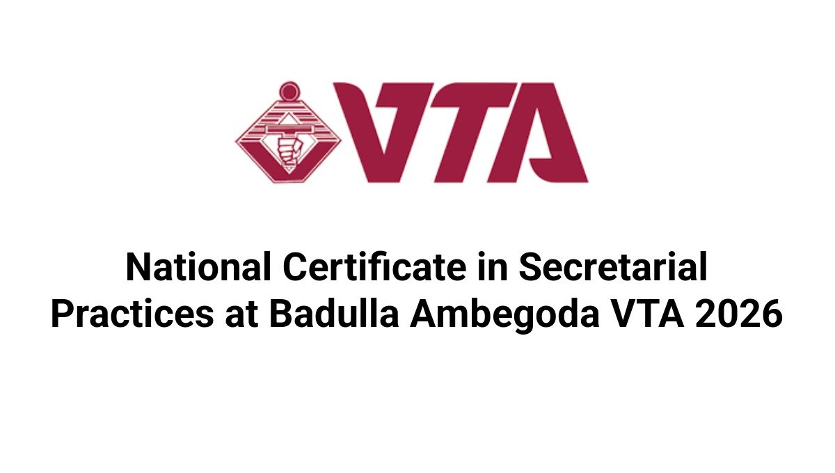 National Certificate in Secretarial Practices at Badulla Ambegoda VTA 2026